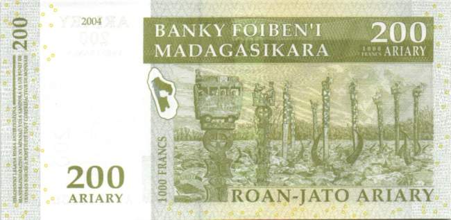 200 Ariary 2004